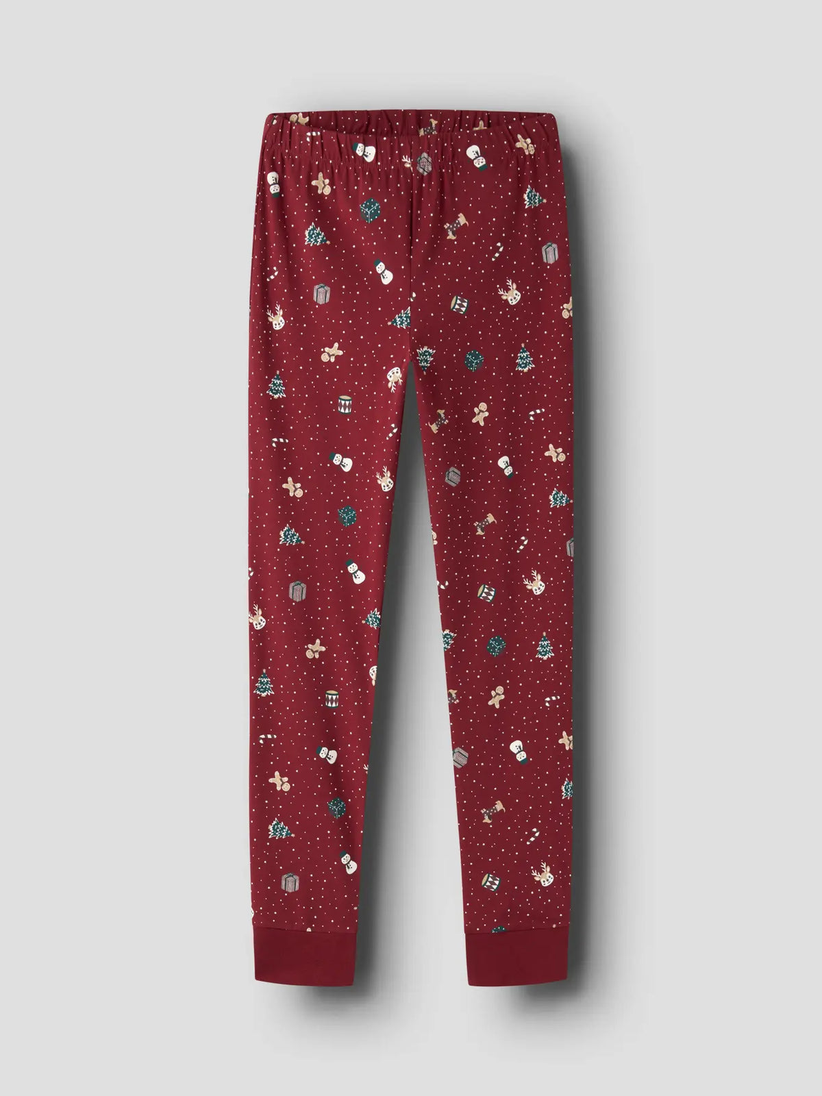 Name it - Nattsett "VISMAS" Kids Red Dahlia Christmas