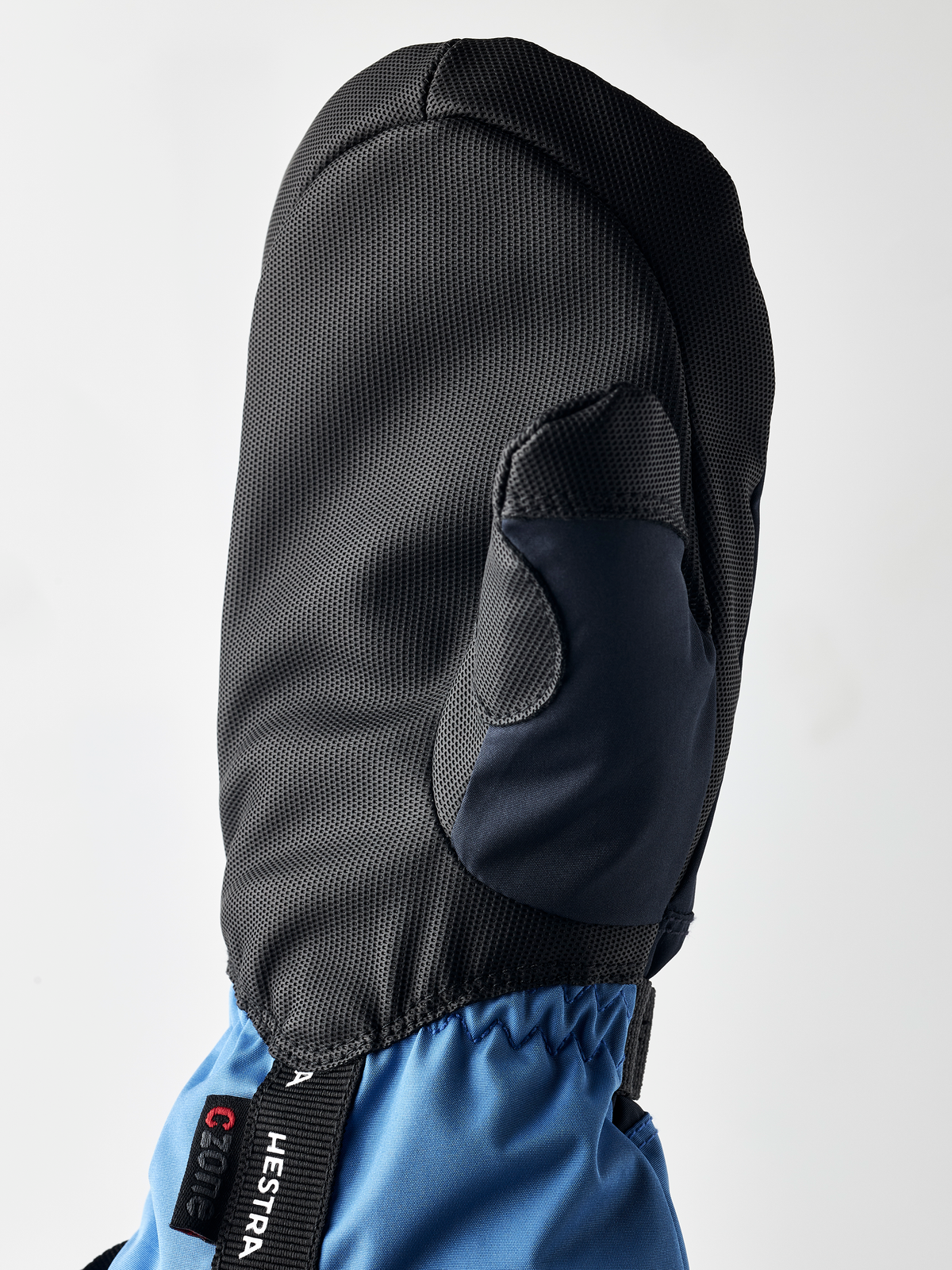 Hestra Vintervotter «Gauntlet CZone Jr» Dark navy/Sky blue