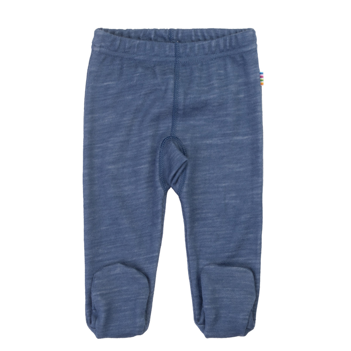 Joha - Leggings med fot i ull/bambus Mørk blå