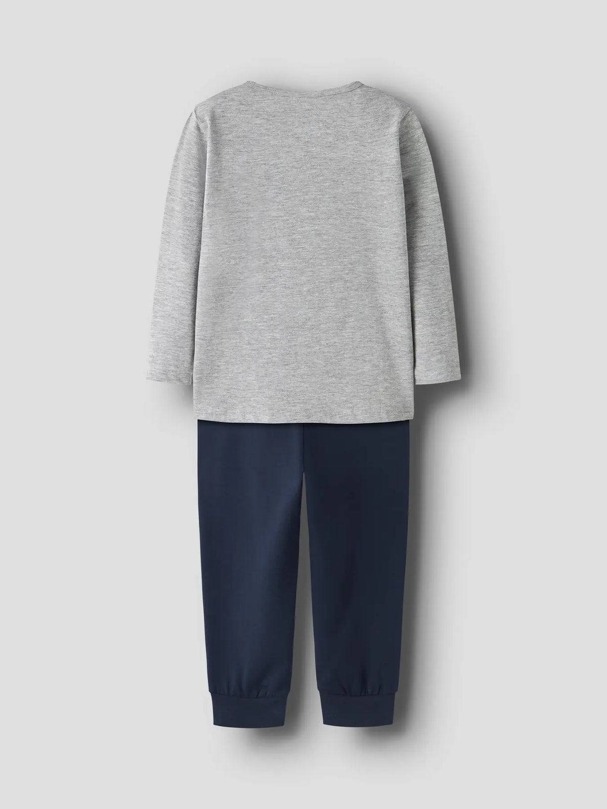 Name it nattsett GREY FIRETRUCK Grey Melange, bakfra