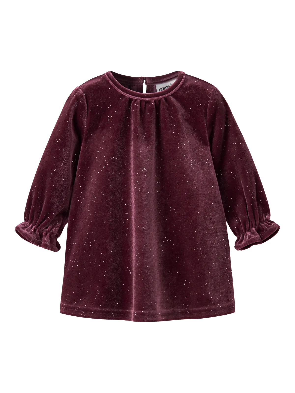 Name it - Kjole "FRICYA" Baby Burgundy