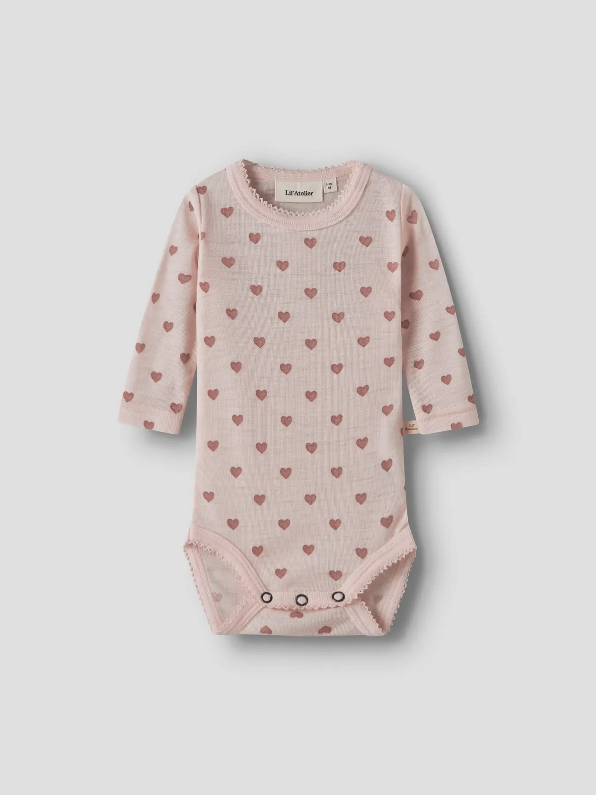 Lil`Atelier - Ullbody "Noel" Baby Morganite Hearts