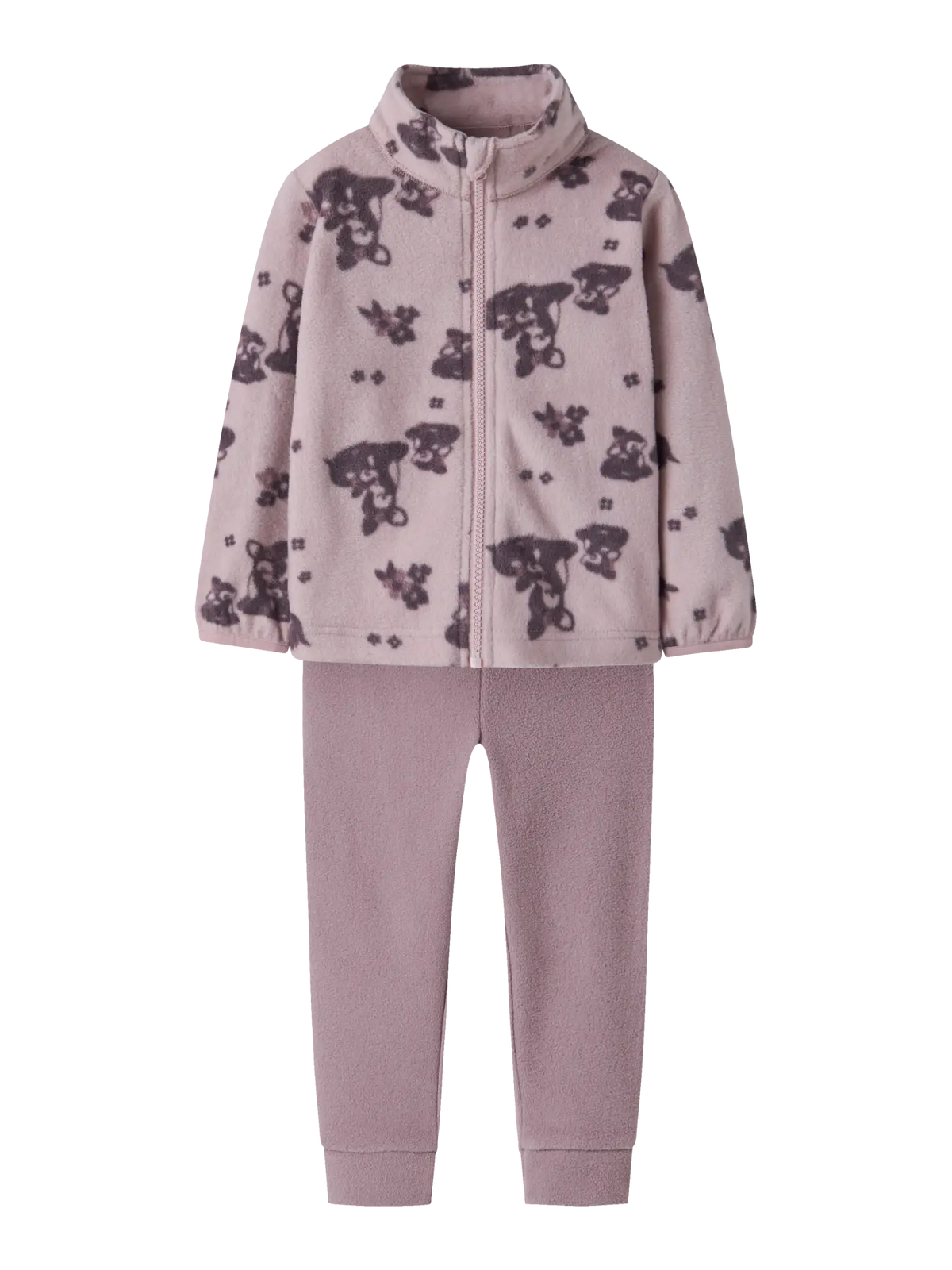 Name it SPEKTRA Mini fleecesett Violet Ice Deer