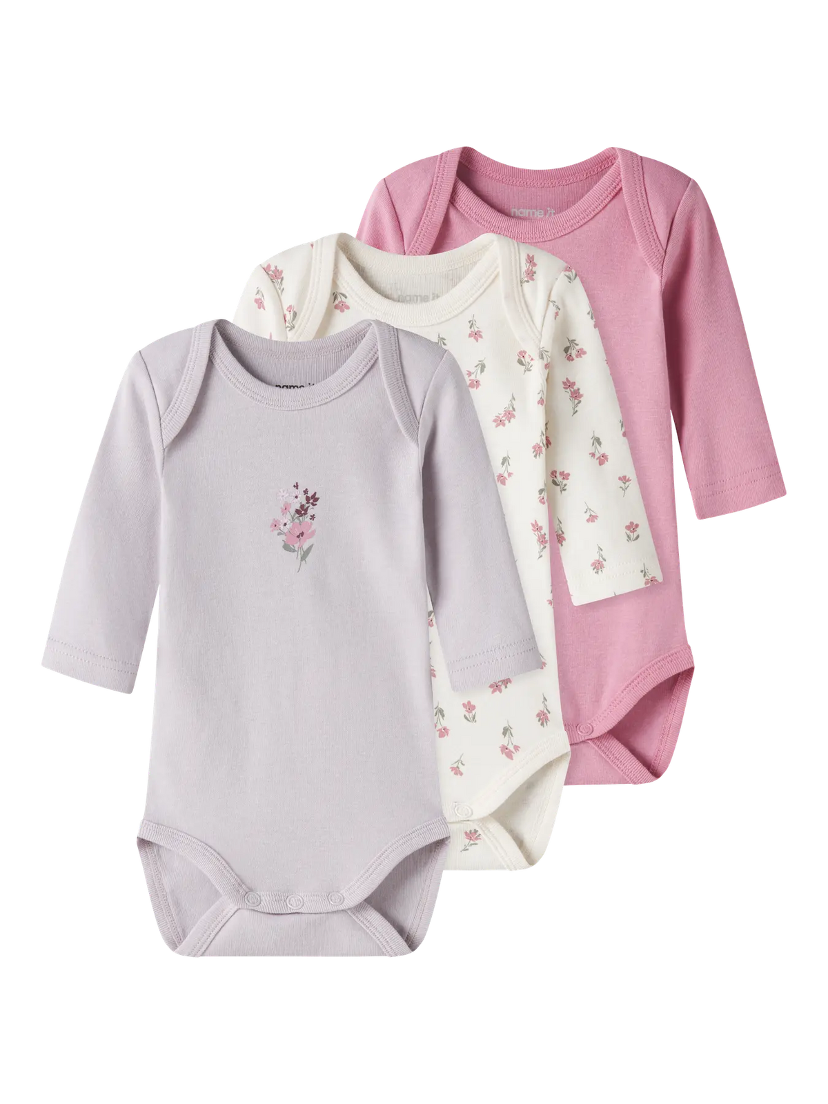 Name it Body 3pk FLOWER Baby Jet Stream