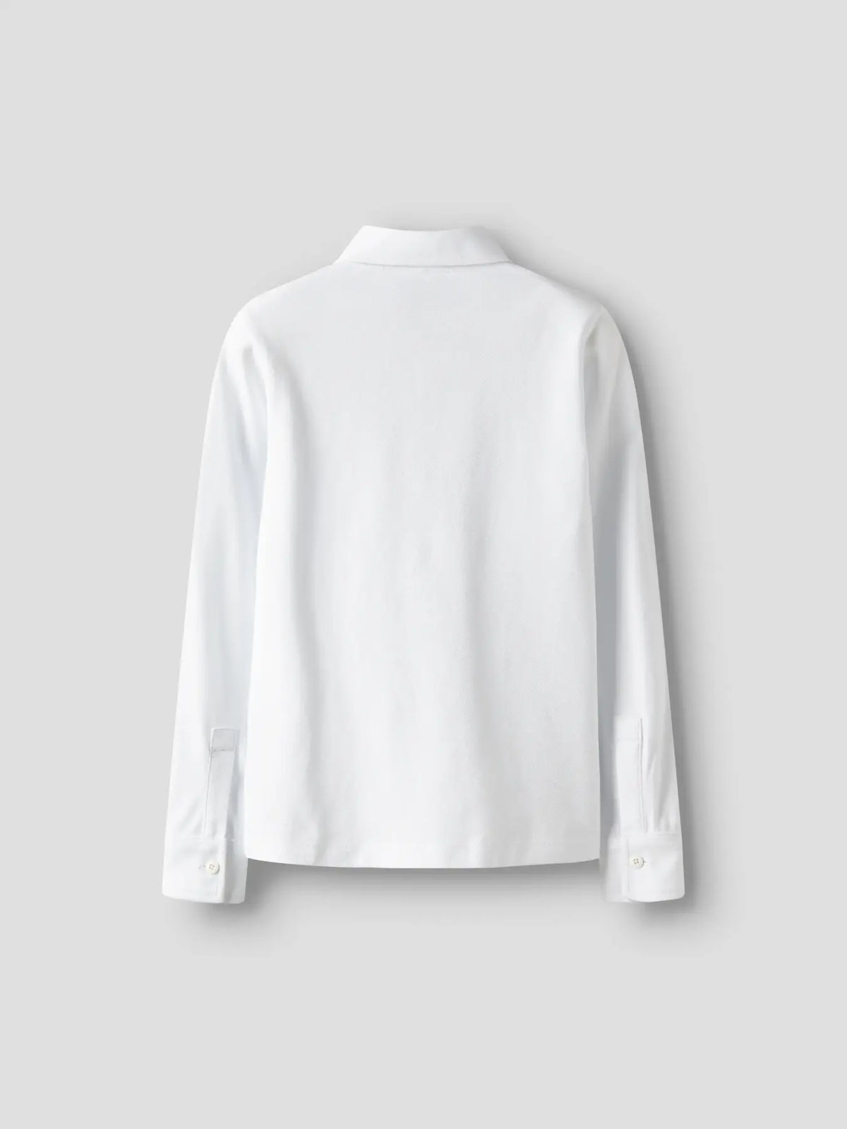 Name it skjorte RON Bright White, sett forfra