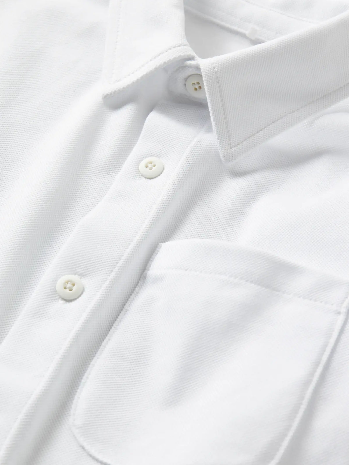 Name it skjorte RON Bright White, detalj av kragen