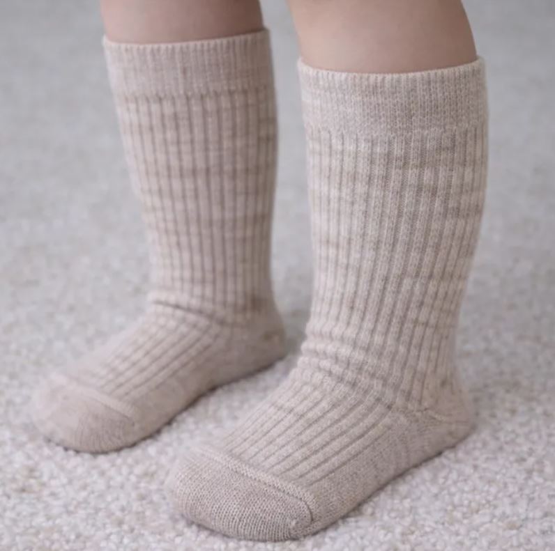 Need it - 3pk ullsokker i merinoull Sand