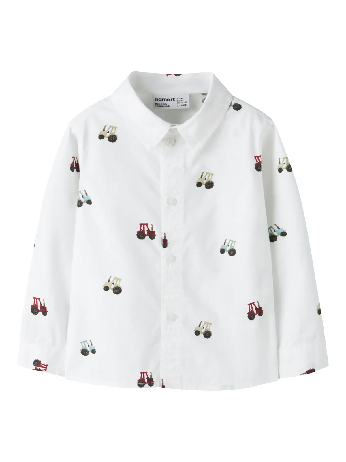 Name it - Skjorte "RACTOR" Mini Bright White