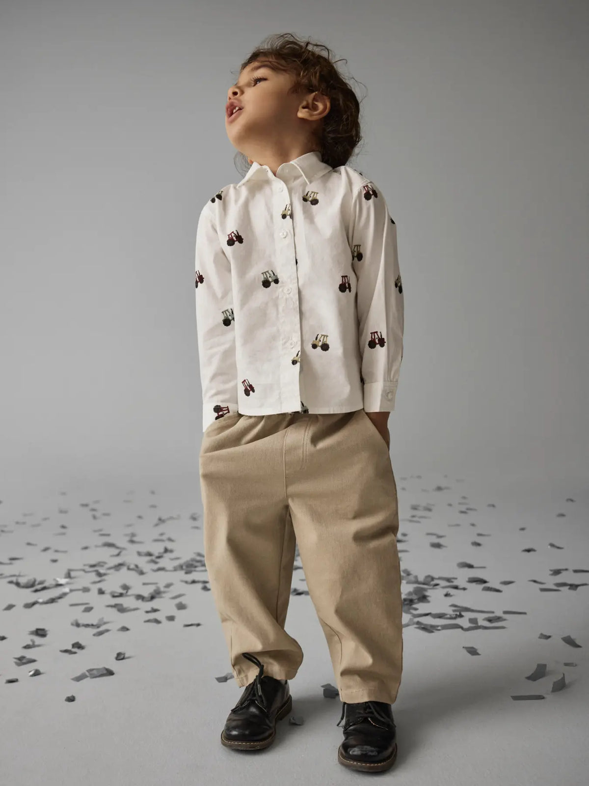 Name it - Skjorte "RACTOR" Mini Bright White