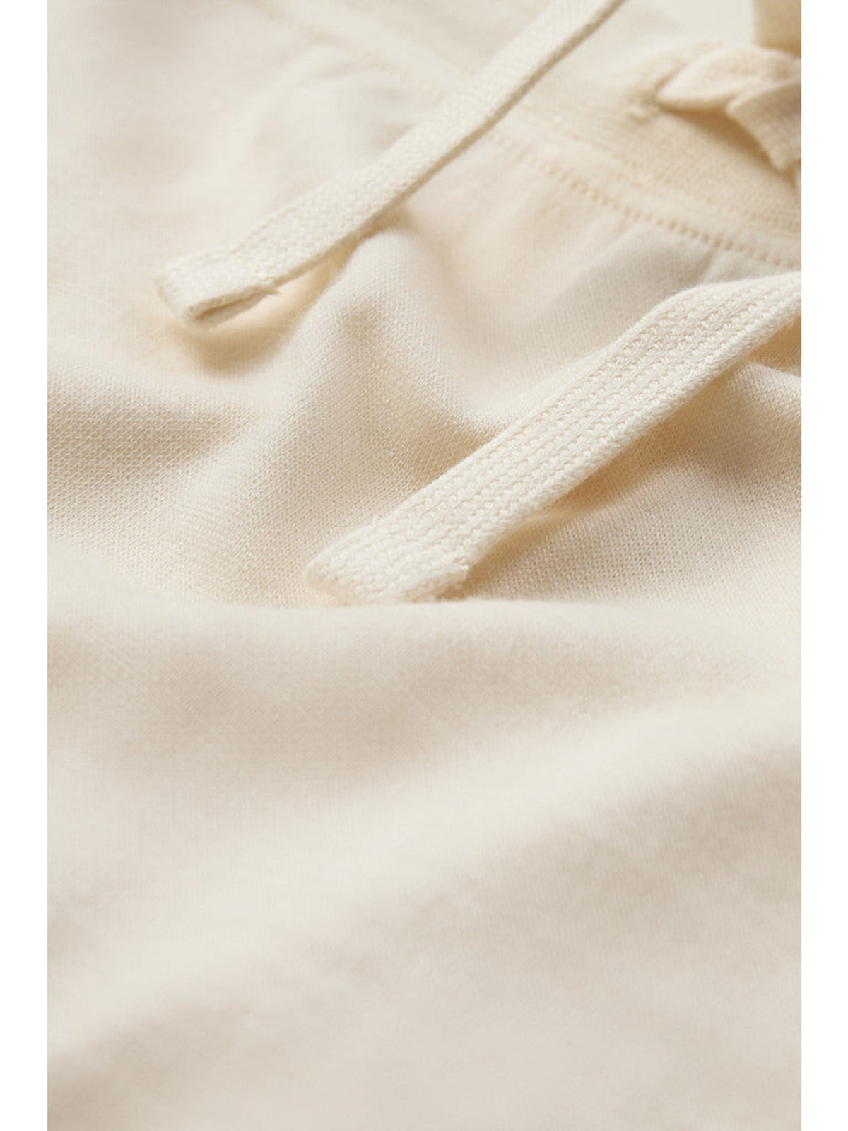 Hust and Claire Bukse ull/bambus Off White detalj