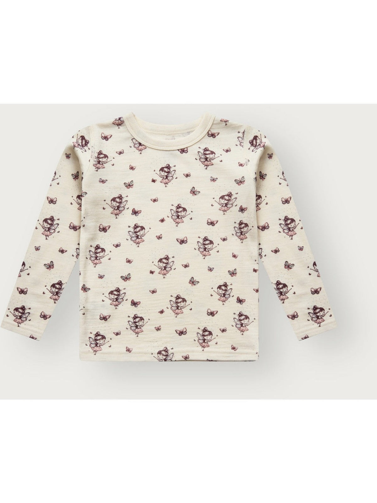 Hust and Claire - Trøye i ull/bambus "Fairy" Off White