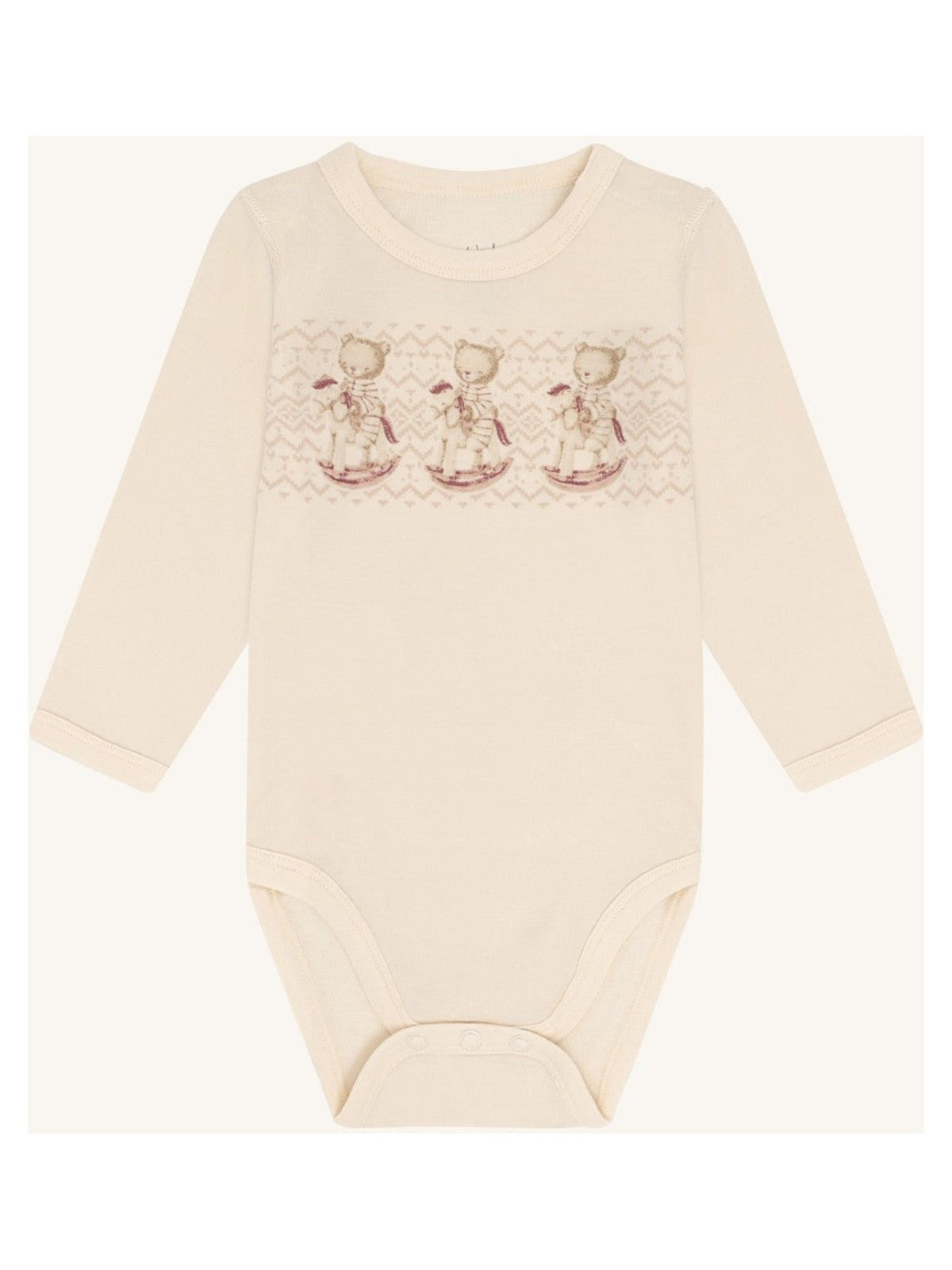 Hust and Claire - Body i ull/bambus Teddy Off White