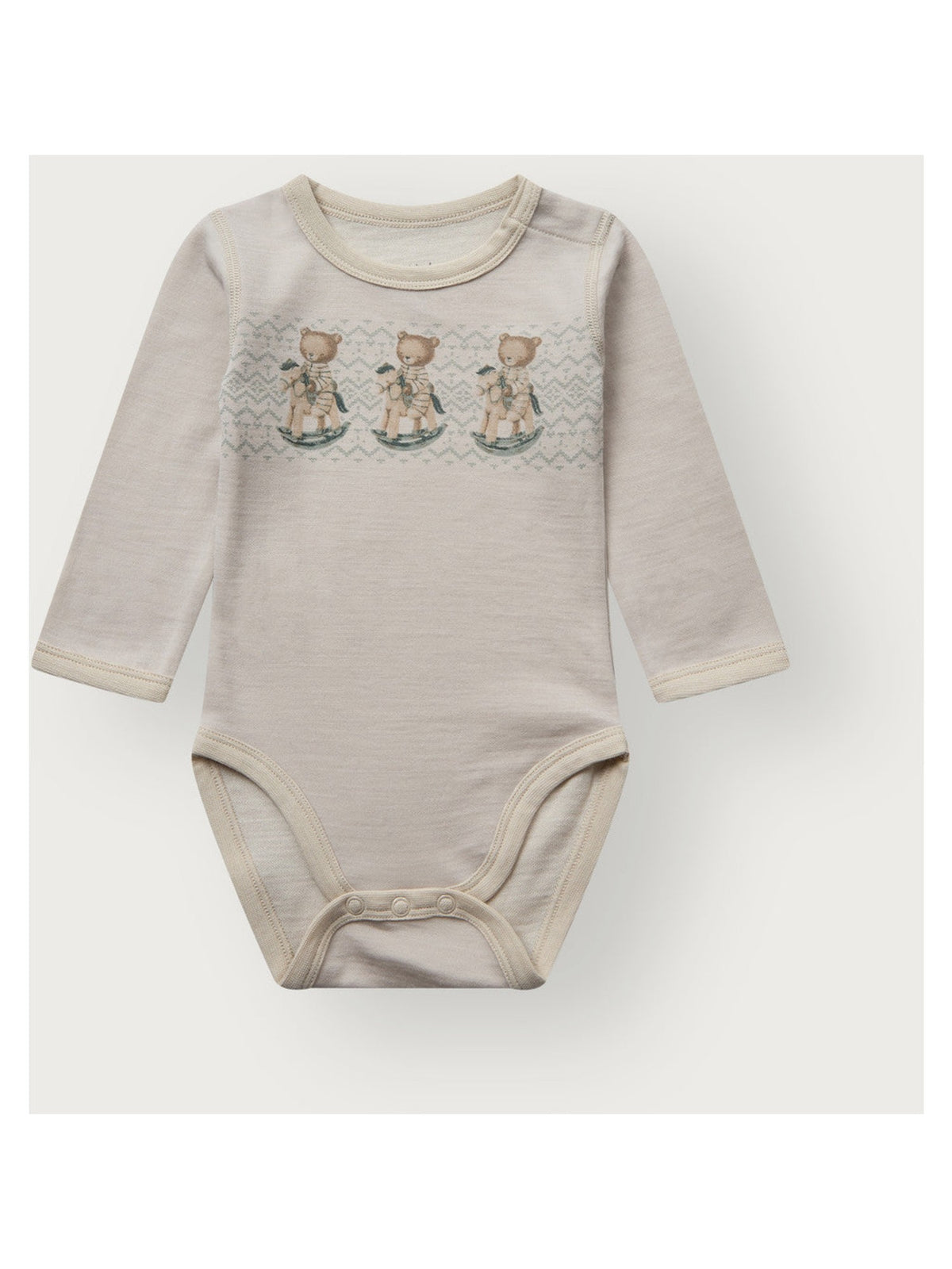 Hust and Claire - Body i ull/bambus Teddy French Oak