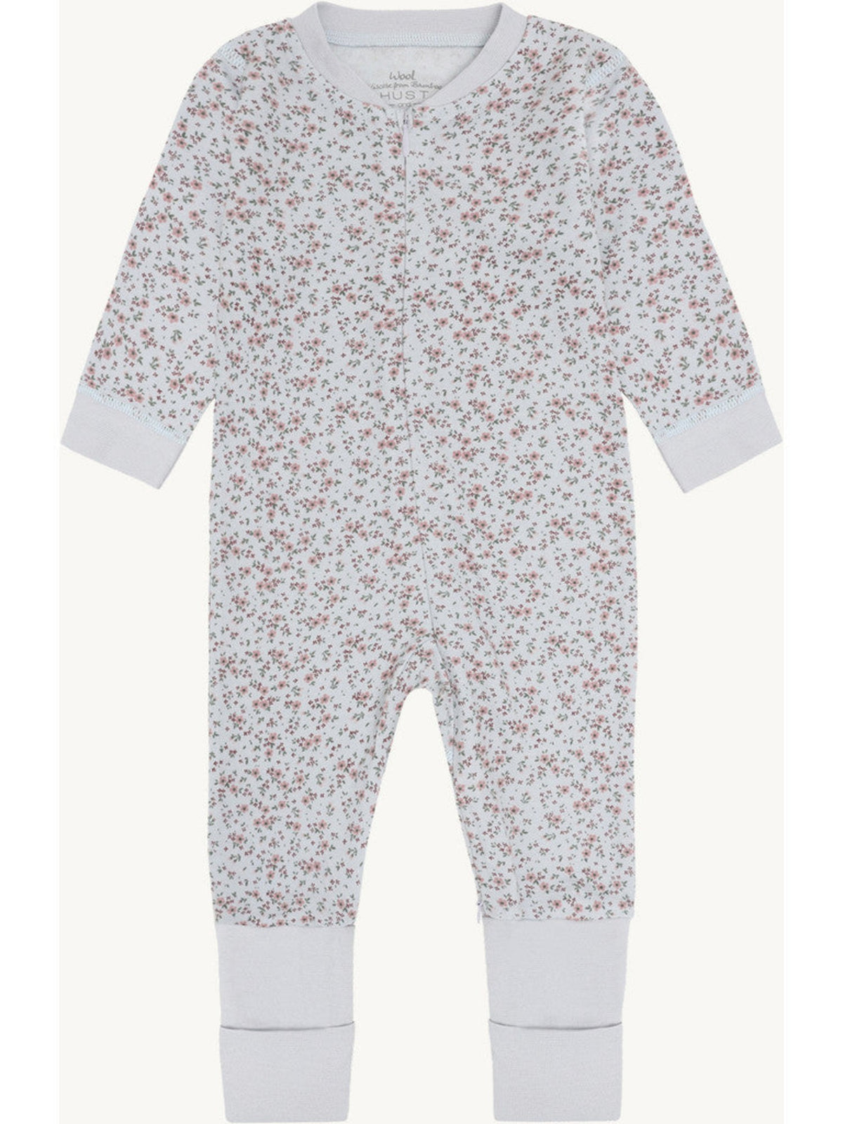 Hust and Claire - Heldrakt i ull/bambus Tiny A Bit Blue