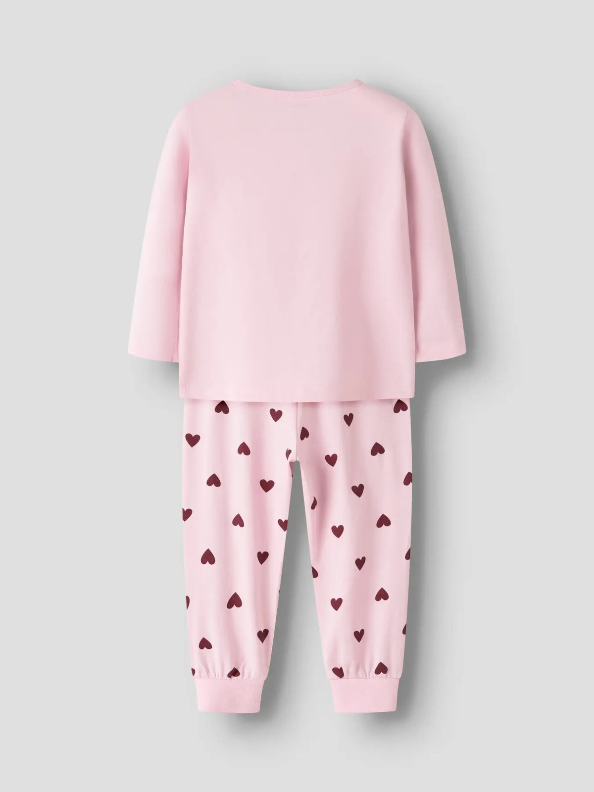 Name it nattsett CUTIE HEART Parfait Pink, bakfra