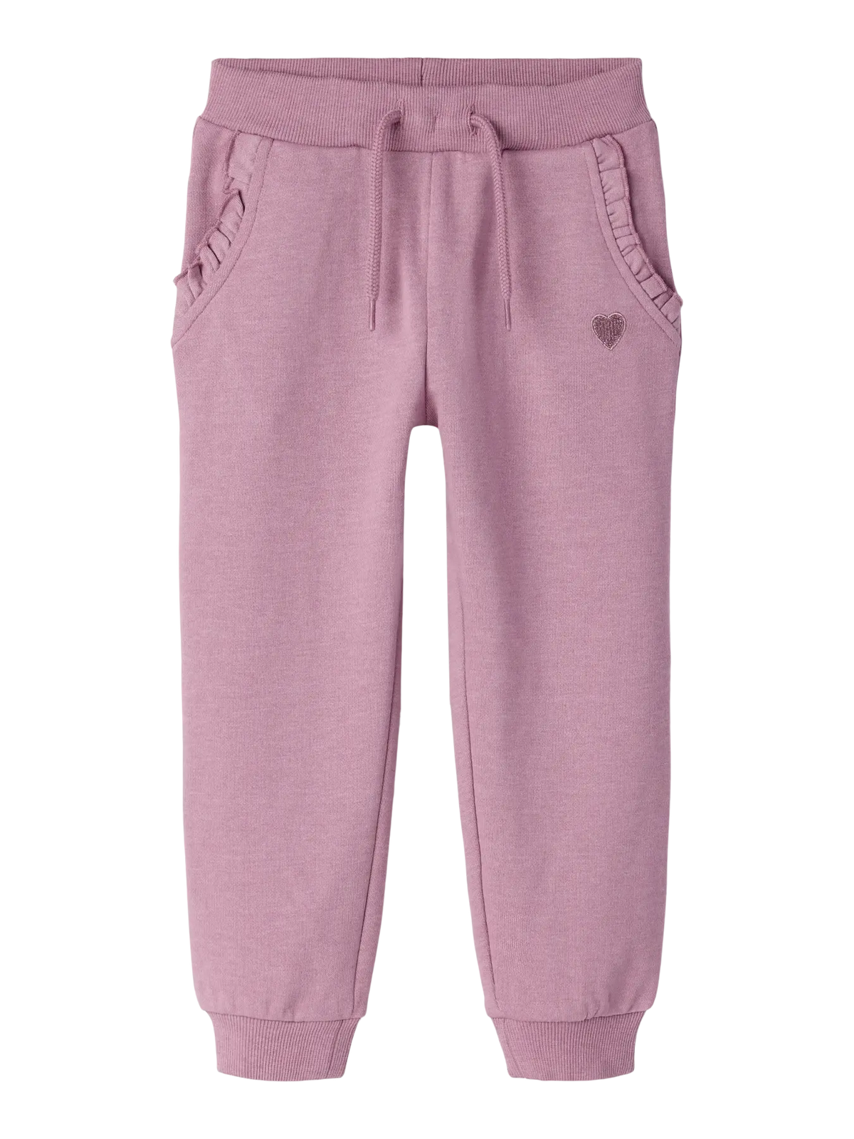 Name it VIMA Mini joggebukse Mauve Orchid - forfra