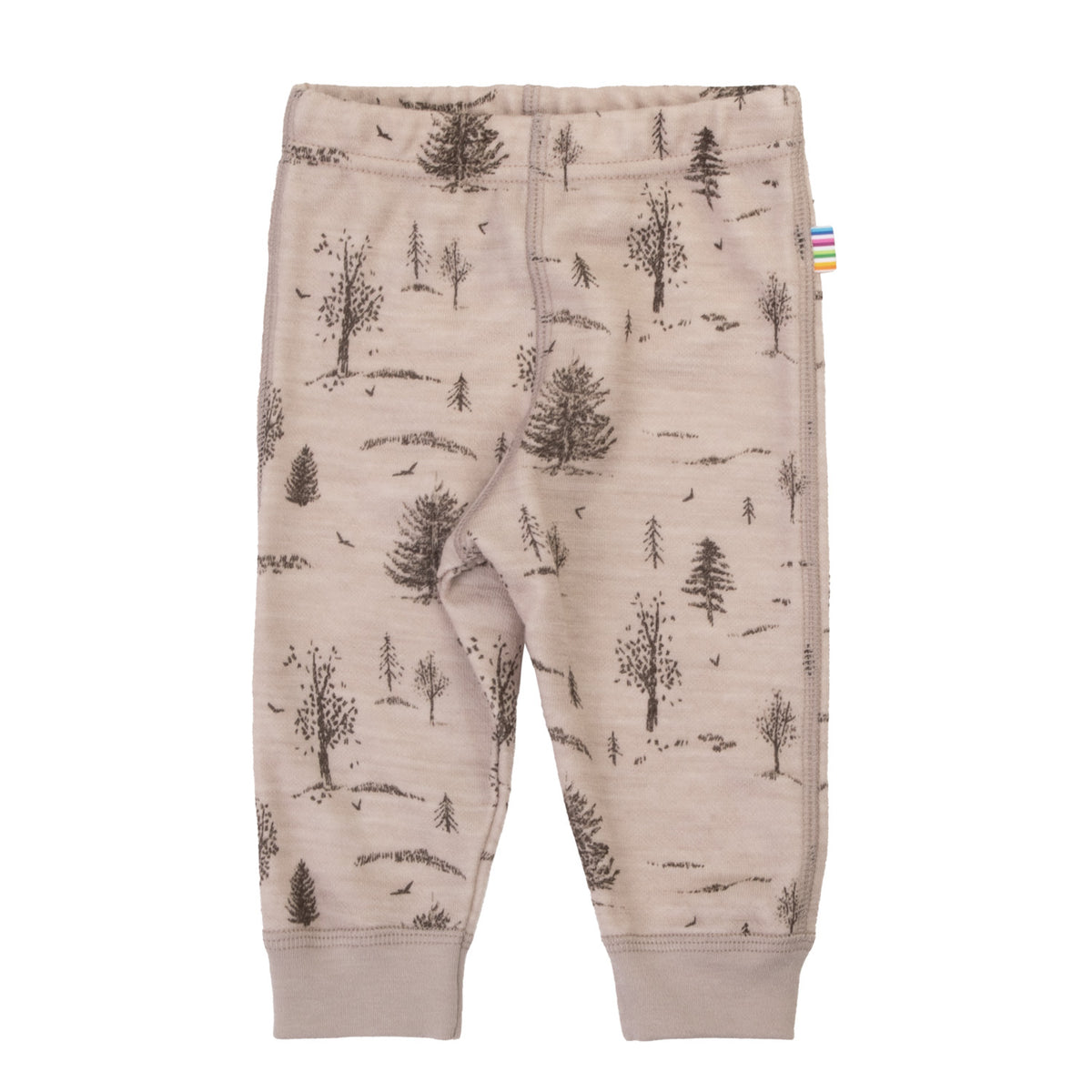 Joha - Leggings i ull/bambus «Forest» Beige