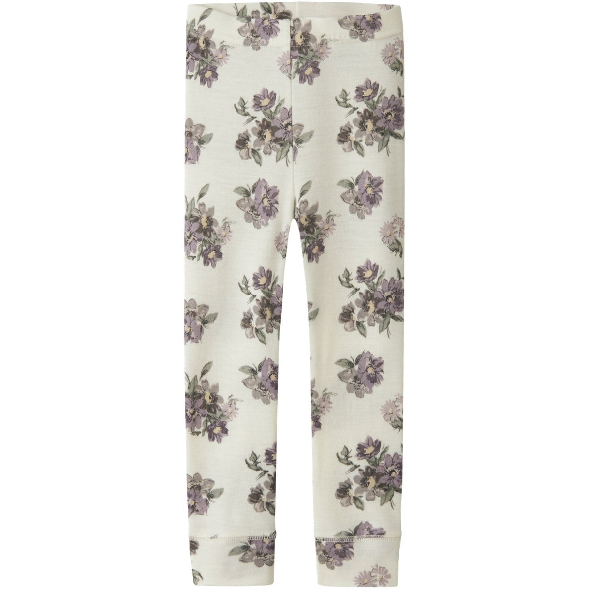 Name it Ullleggings WILLITUS Mini Snow White Blomster