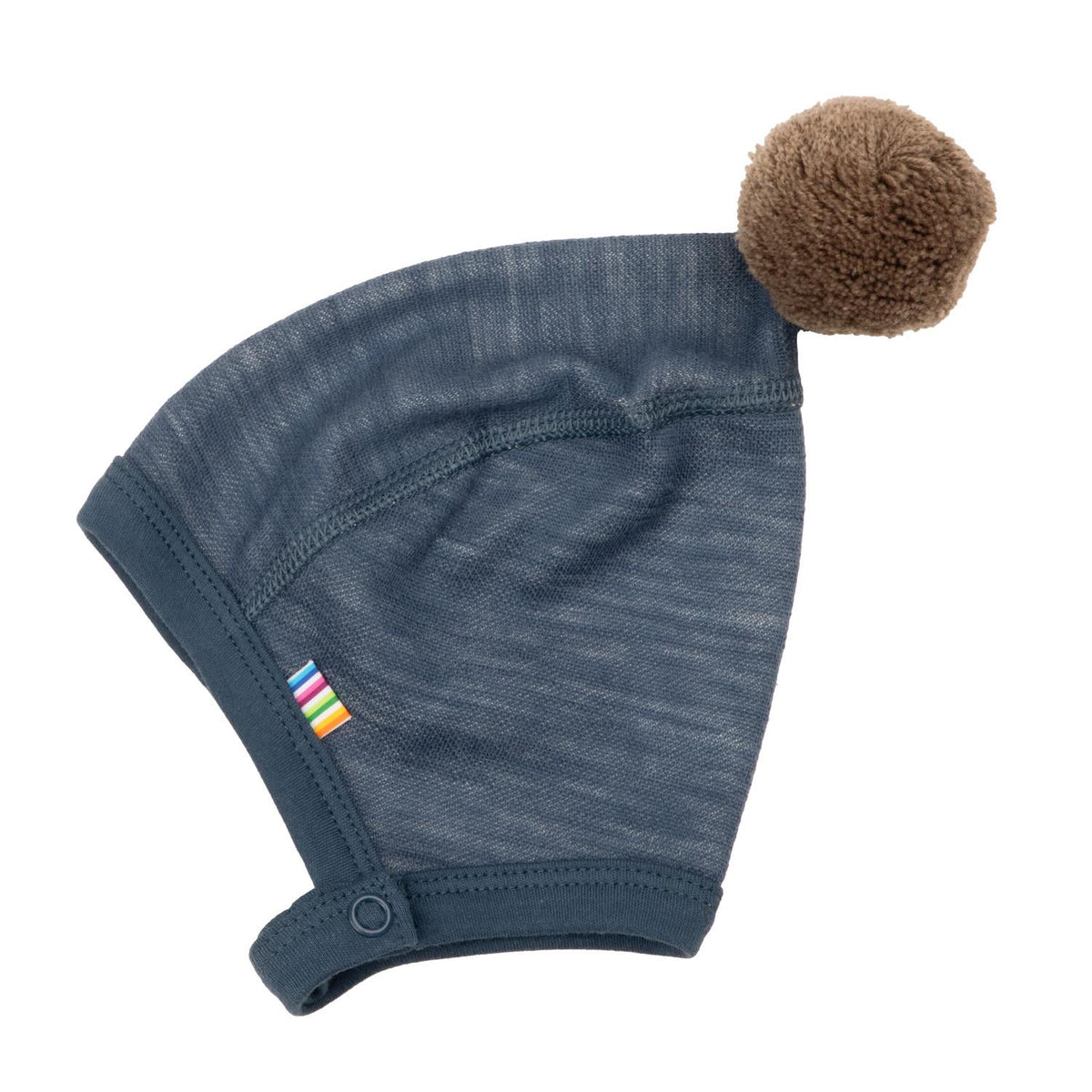 Joha - Babylue i ull m. bambus innerst "Propeller" Blue