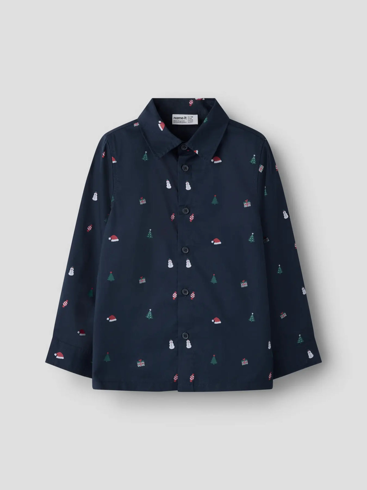 Name it skjorte VIGGO Navy Blazer, sett bakfra