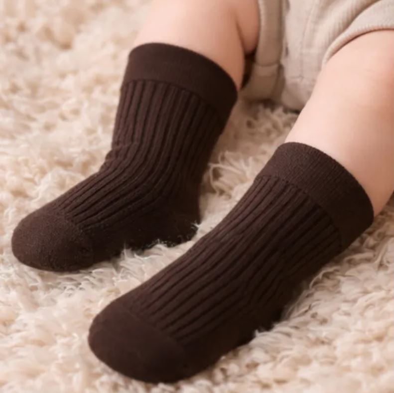 Need it - 3pk ullsokker i merinoull Varm brun