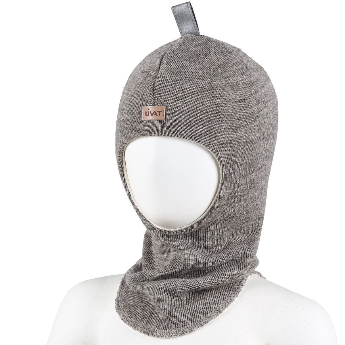 Kivat - Balaclava i ull Beige