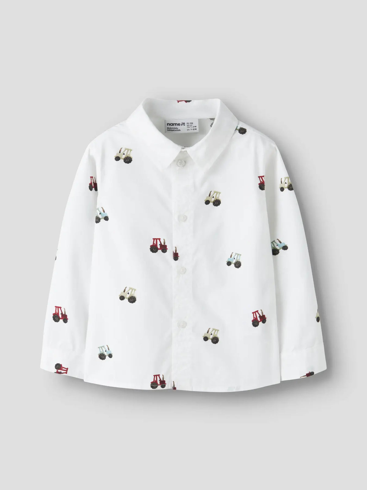 Name it - Skjorte "RACTOR" Mini Bright White