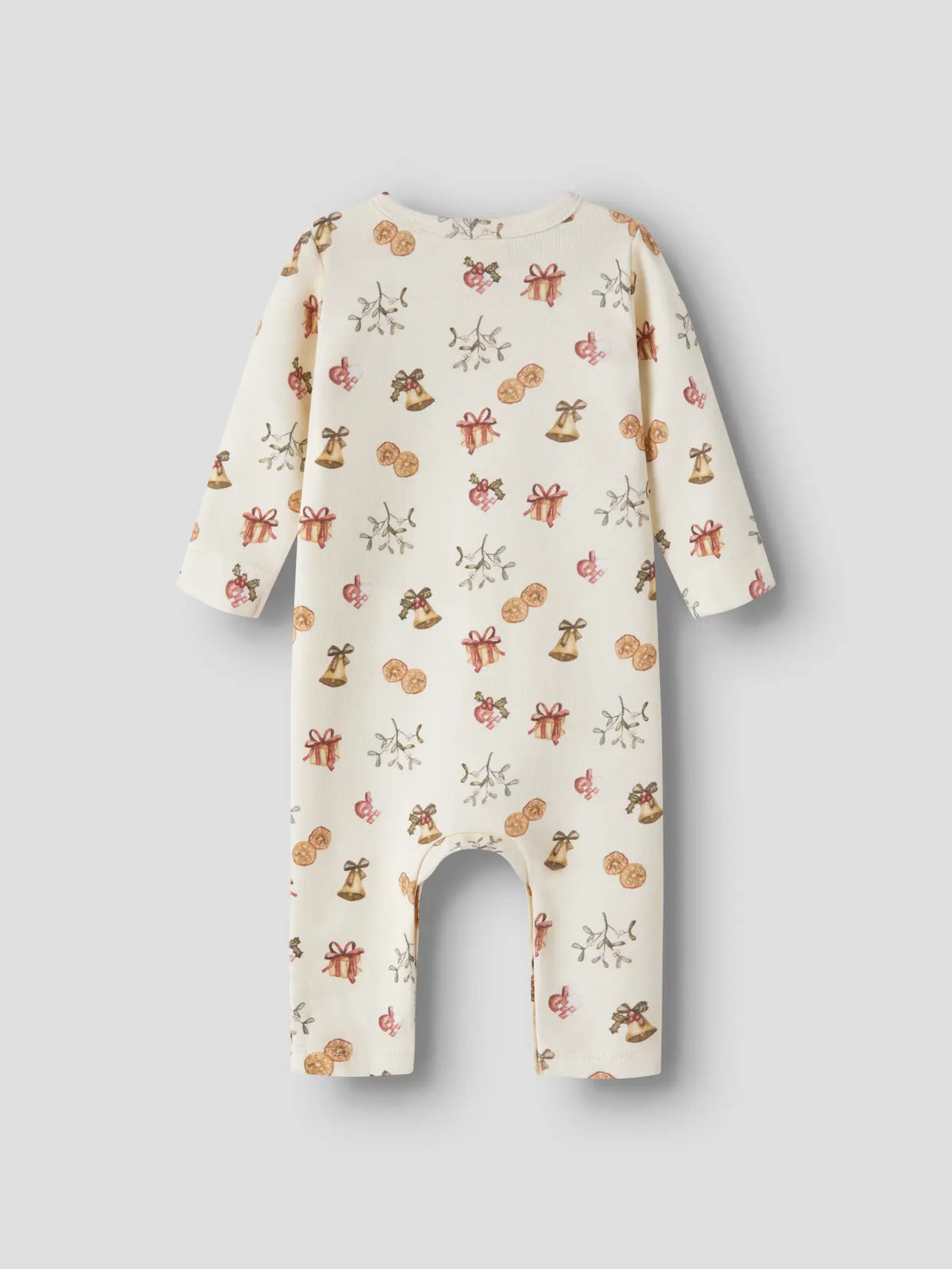 Lil`Atelier heldrakt LAYO Turtledove med julemønster Old Christmas