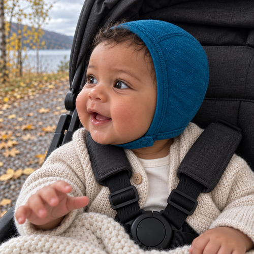 Need it - Babylue i ull/bambus "Digg" Klar Blå