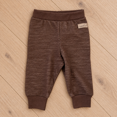 Need it - Leggings i ull/bambus "Digg" Brun