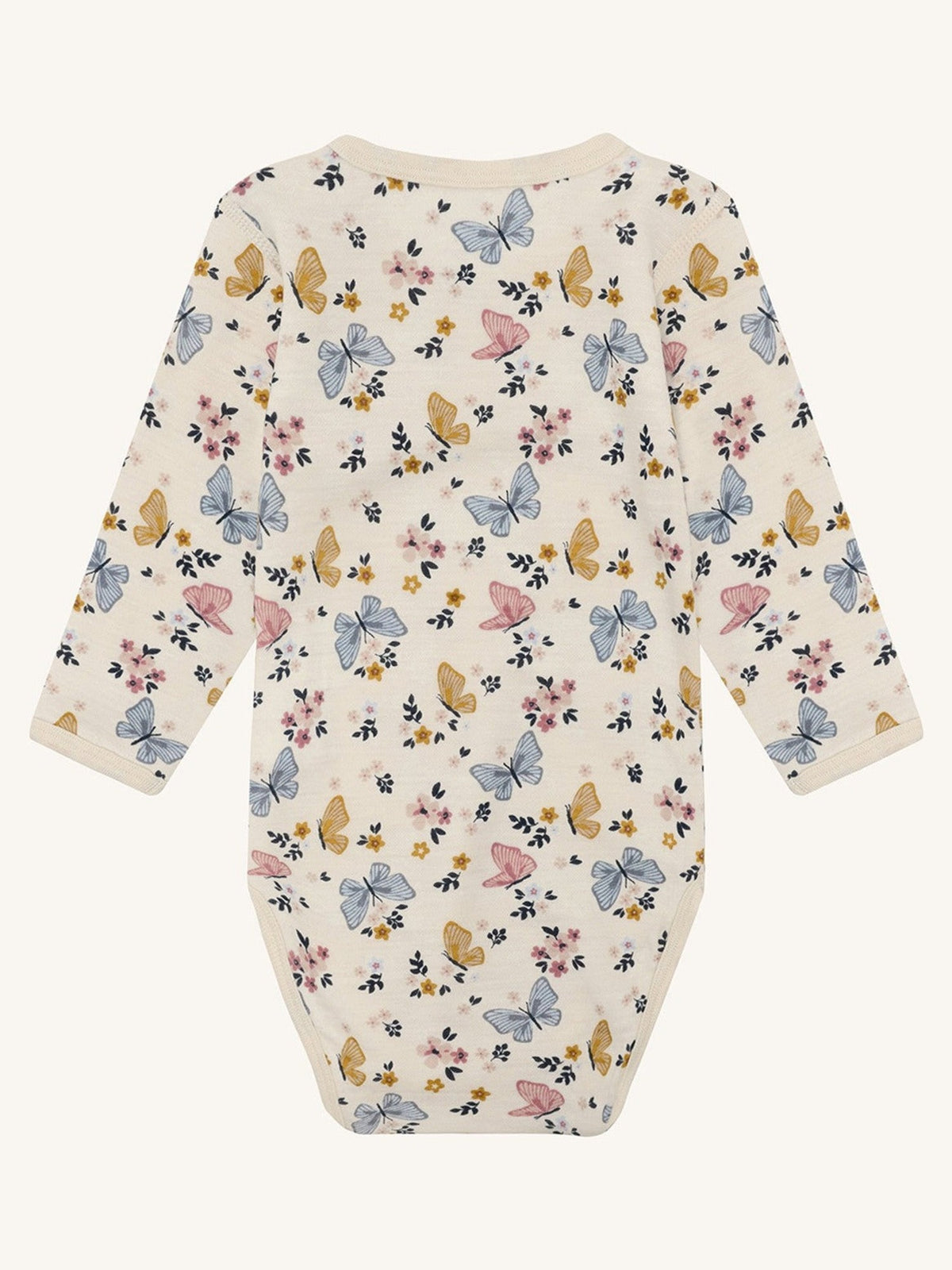 Hust and Claire - Body i merinoull "Butterfly" Off White