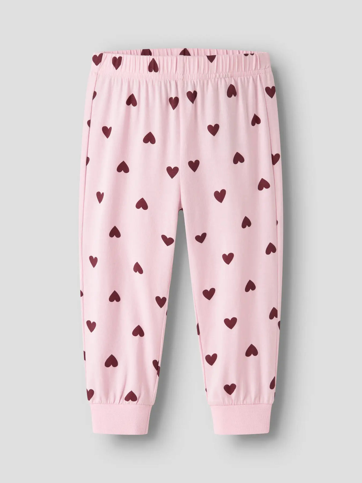 Name it nattsett CUTIE HEART Parfait Pink, liggende