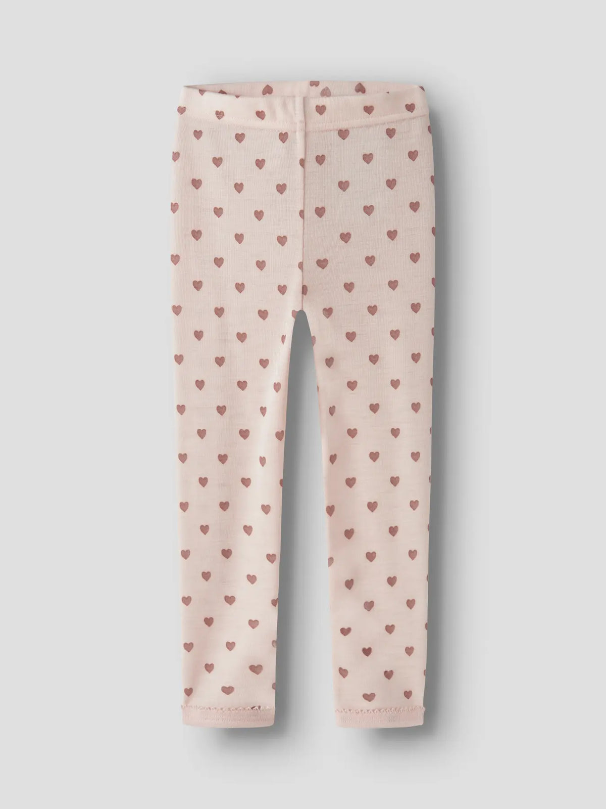 Lil`Atelier - Ulleggings "Noel" Mini Morganite Hearts